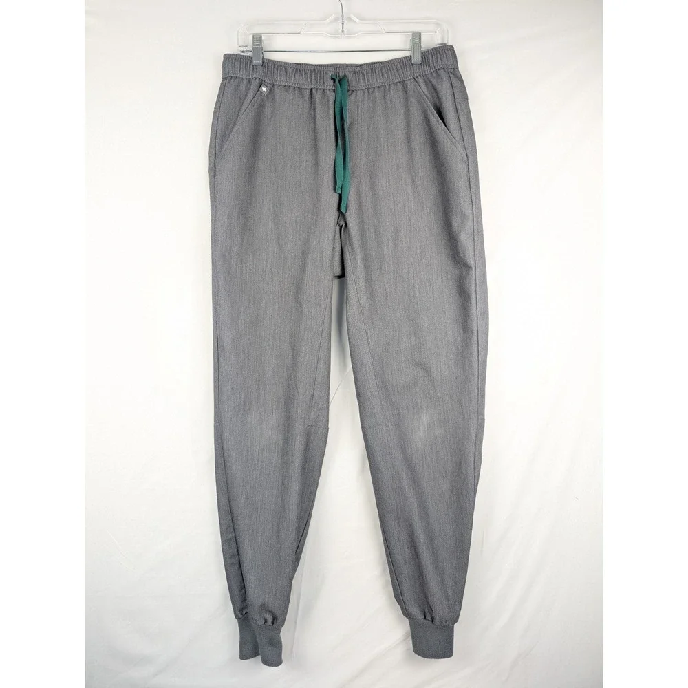FIGS Scrubs Mens Size Medium Gray Technical Collection Jogger Scrub‎ Pants